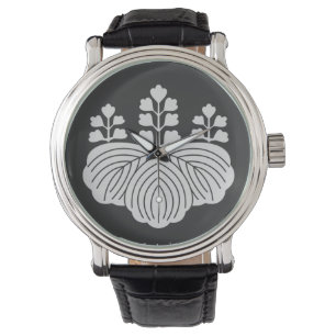 Goshichi no Kiri   KAMON [ Japanese Family Crest ] Watch
