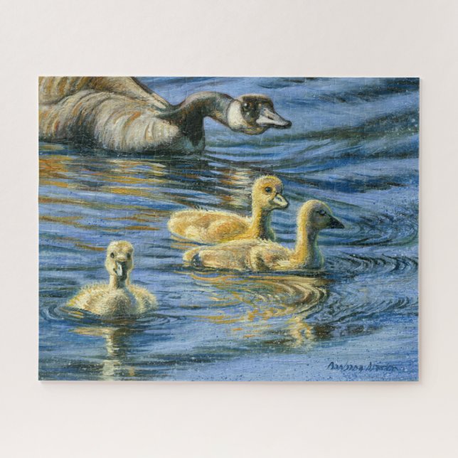 “Gosling Round-Up” Jigsaw Puzzle (Horizontal)
