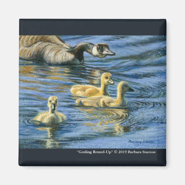 “Gosling Round-Up” Magnet (Front)