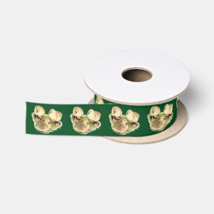 Goslings: Buff African Satin Ribbon