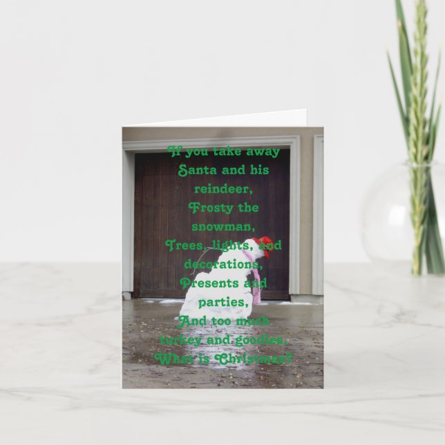 Gospel Christmas Card (Front)