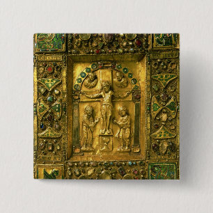 Gospel Cover, Ottonian, Germany, 11th century (gol 15 Cm Square Badge