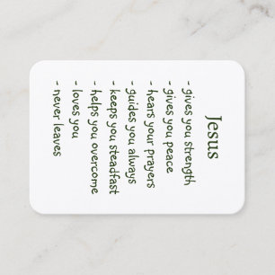 Gospel Evangelism Invite Salvation pocket keepsake