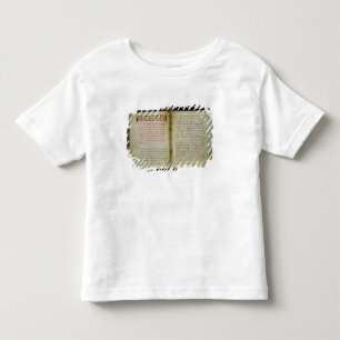 Gospel Folios of St. Sergius of Radonezh Toddler T-Shirt
