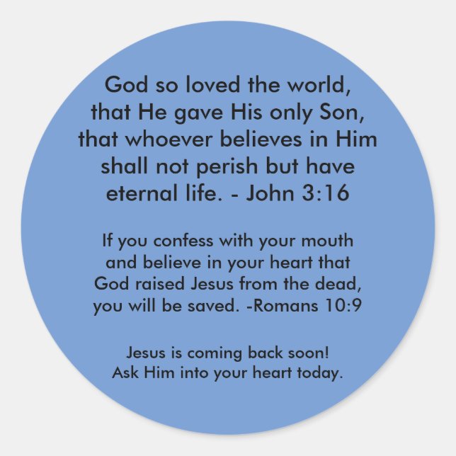 Gospel Stickers (Front)