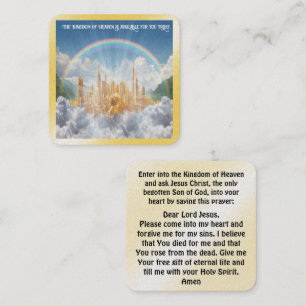 Gospel Tract Card