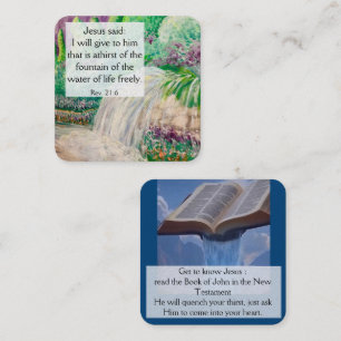 Gospel Tract Card