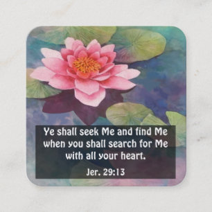Gospel Tract Card