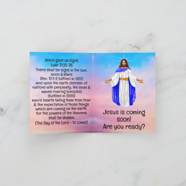 Gospel Tract  Card (Inside)