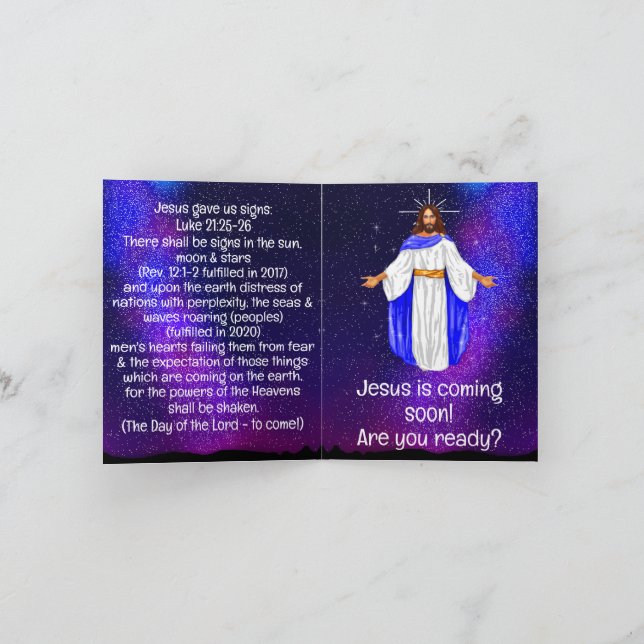 Gospel Tract  Card (Inside)