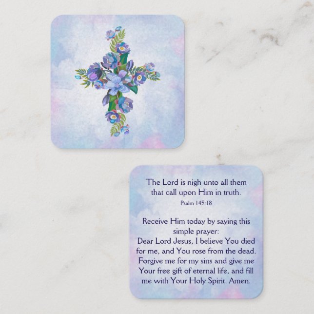Gospel Tract Card (Front/Back)