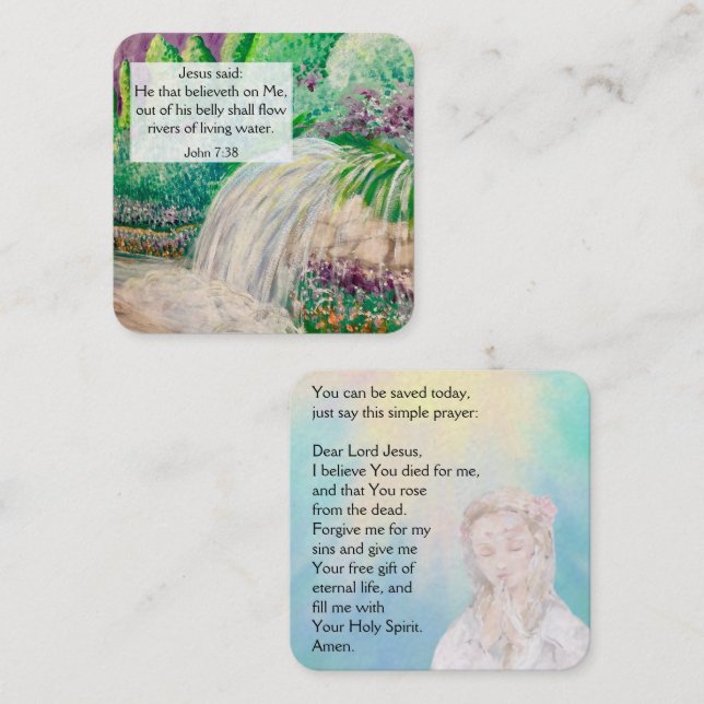 Gospel Tract Card (Front/Back)