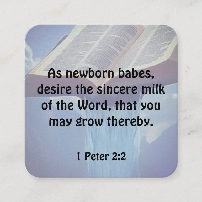 Gospel Tract Card (Front)