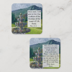 Gospel Tract Card