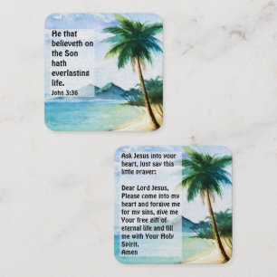Gospel Tract Card