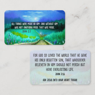 Gospel Tract Card