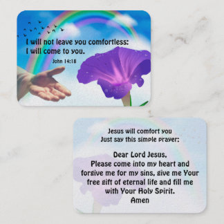 Gospel Tract Card