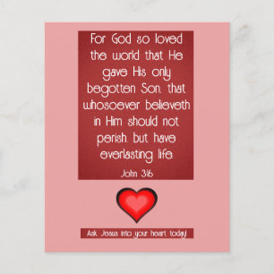 Gospel Tract  Flyer