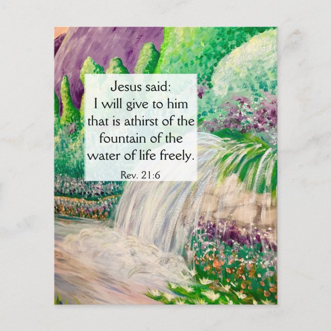 Gospel Tract  Flyer (Front)