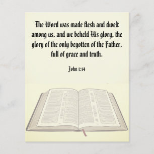 Gospel Tract Flyer