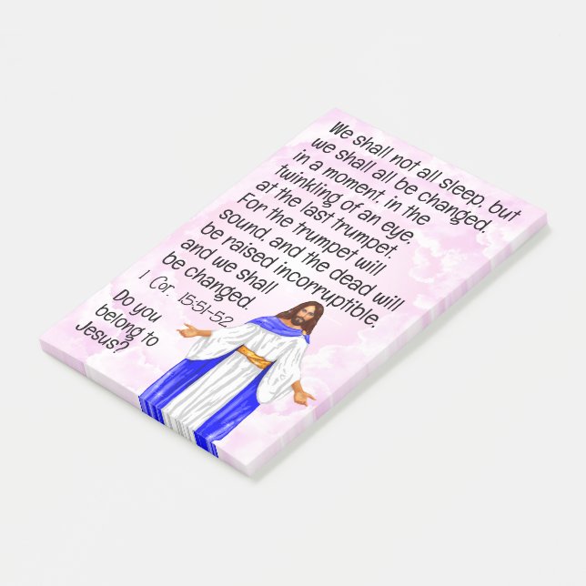 Gospel Tract  Post-it Notes (Angled)