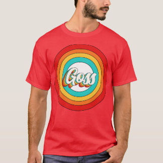 Goss Name Shirt Vintage Goss Circle
