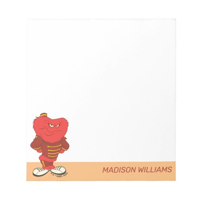 Gossamer Bellhop Notepad (Front)