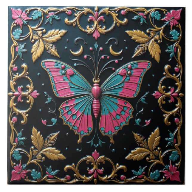 Gossamer Flight Ceramic Tile (Front)
