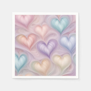 Gossamer Hearts Napkin