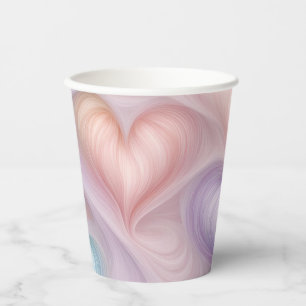 Gossamer Hearts Paper Cups