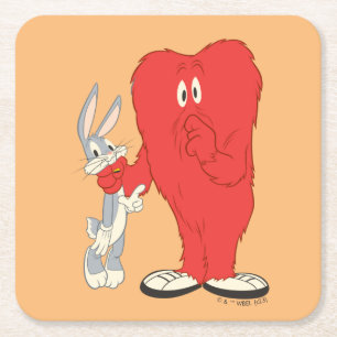Gossamer Holding BUGS BUNNY™ Square Paper Coaster