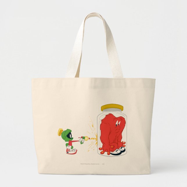 Gossamer in a jar - Colour Large Tote Bag (Front)