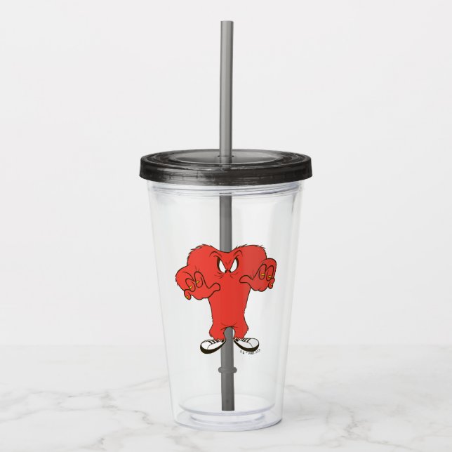 Gossamer Menacing Pose Acrylic Tumbler (Front)