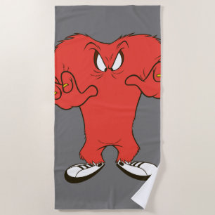 Gossamer Menacing Pose Beach Towel