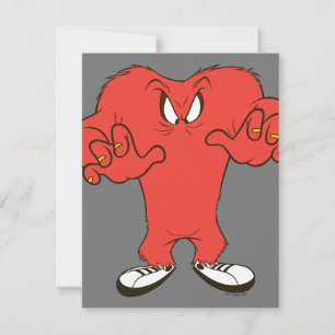 Gossamer Menacing Pose Card