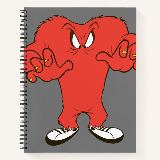 Gossamer Menacing Pose Notebook (Front)