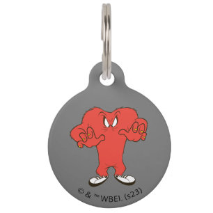 Gossamer Menacing Pose Pet Tag