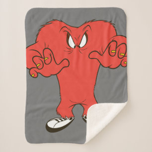 Gossamer Menacing Pose Sherpa Blanket