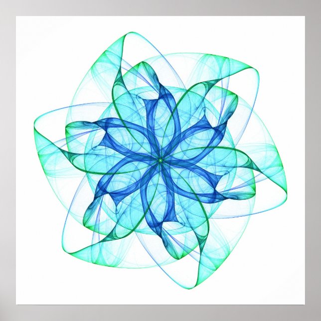 Gossamer Pinwheel Poster (Front)