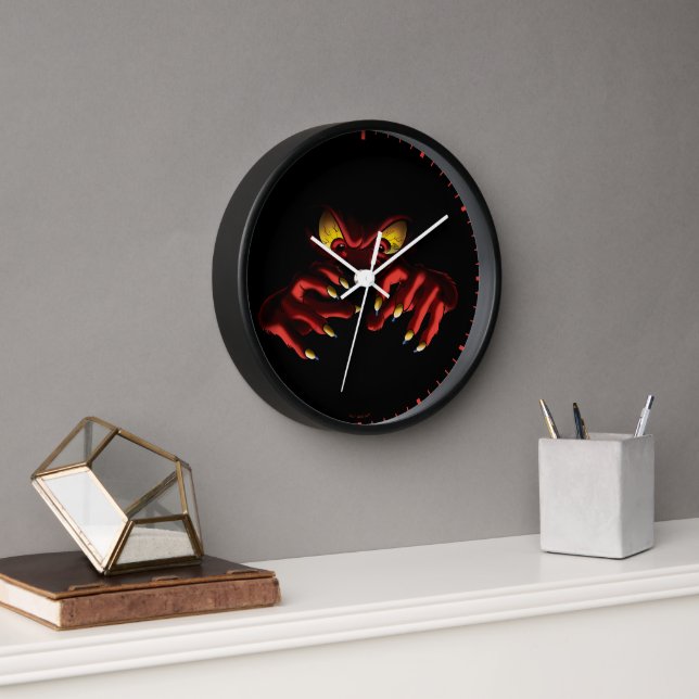Gossamer Reaching Out of the Shadows Clock (Office)