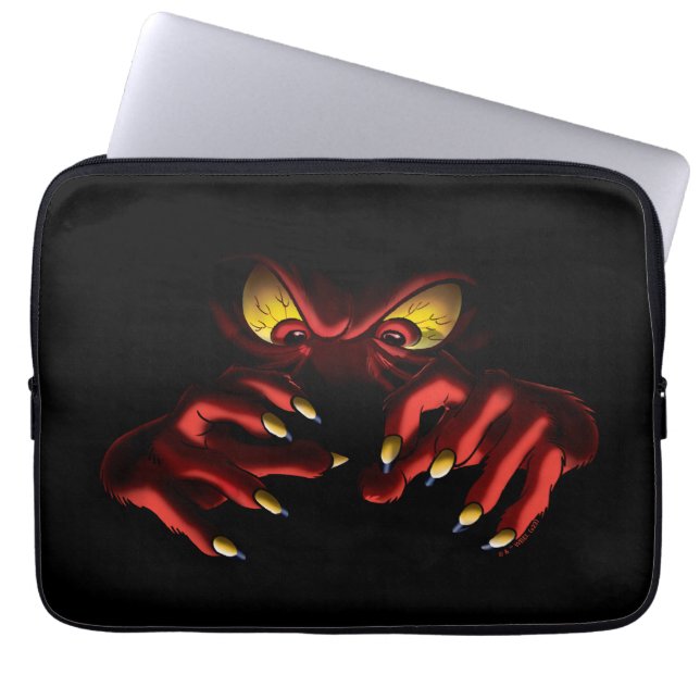 Gossamer Reaching Out of the Shadows Laptop Sleeve (Front)