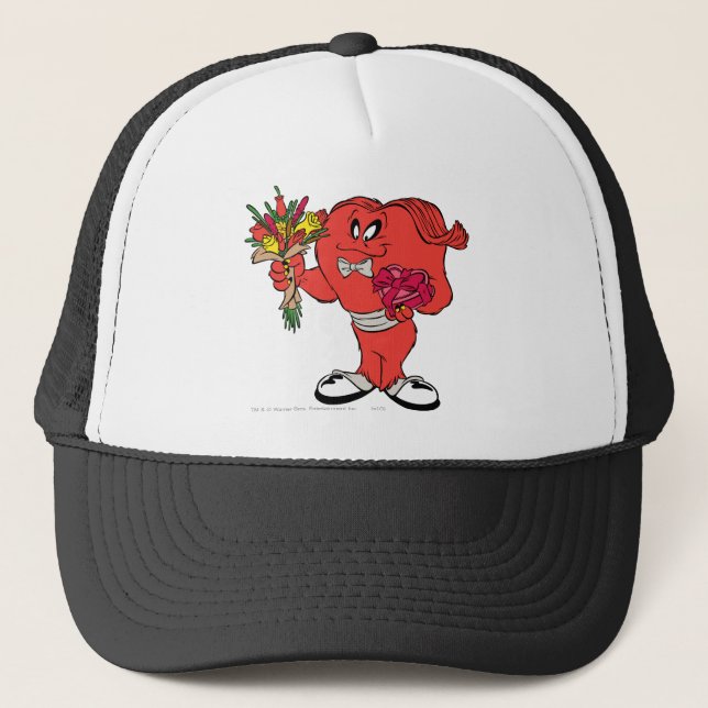 Gossamer with roses trucker hat (Front)