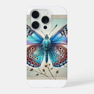 GossamerWinged Butterfly 020924IREF218 - Watercolo iPhone 15 Pro Case