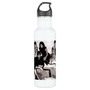 Gossip Girl Black and White Group Graphic 710 Ml Water Bottle