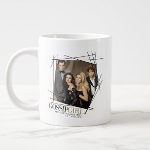 Gossip Girl Glamor Group Graphic Large Coffee Mug