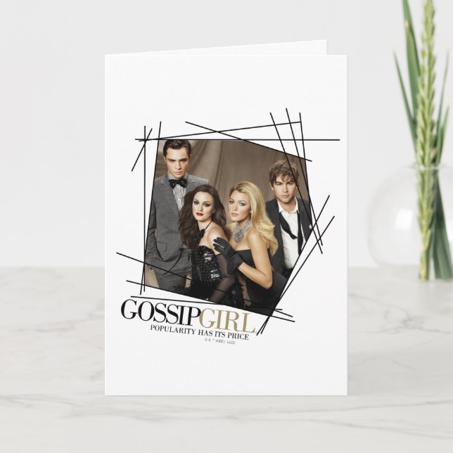 Gossip Girl Glamour Group Graphic Card (Front)