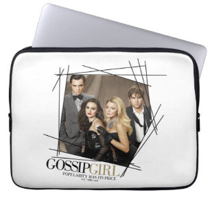 Gossip Girl Glamour Group Graphic Laptop Sleeve