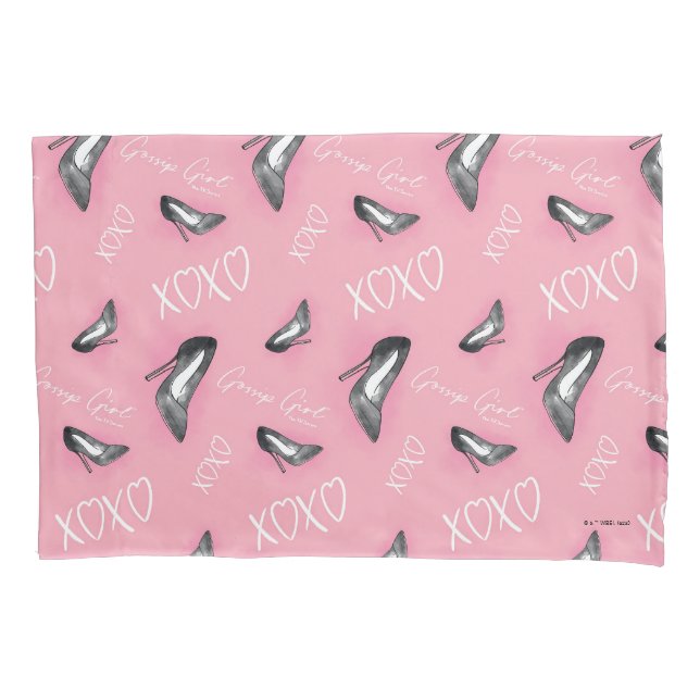 Gossip Girl High Heels Pattern Pillowcase (Front)