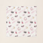 Gossip Girl Makeup Pattern Scarf<br><div class="desc">Gossip Girl: The TV Series | Check out this watercolor pattern featuring various beauty icons!</div>