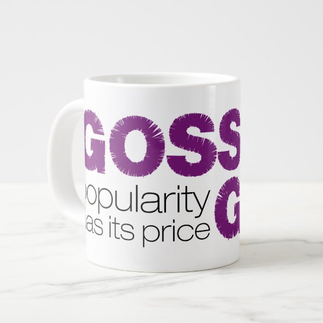 Gossip Girl - Popularity Has Its Price Large Coffee Mug (Front Left)